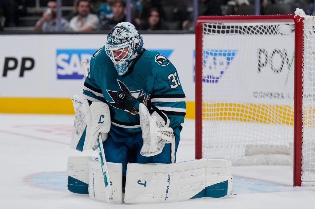 San Jose Sharks' Alex Nedeljkovic eager to forget loss to Golden Knights