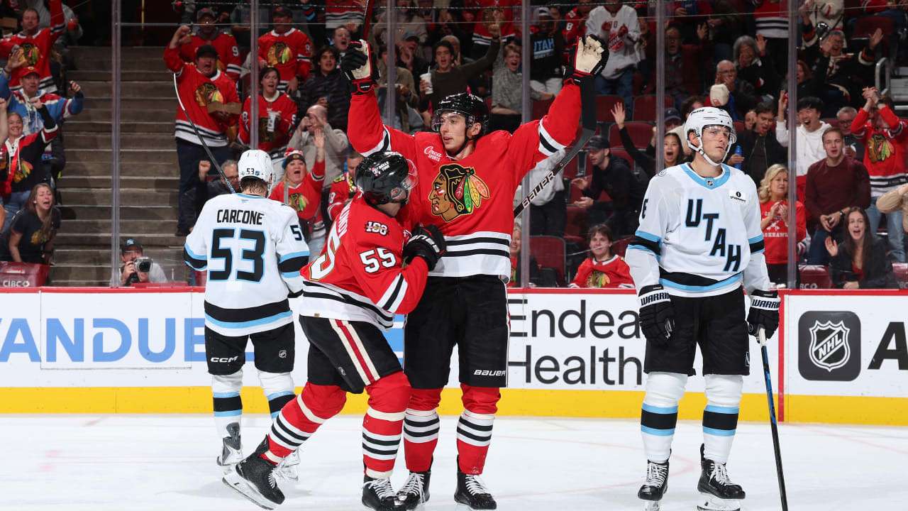 RECAP: Blackhawks best Mammoth 3-1 for first win of season