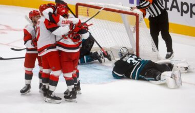 San Jose Sharks outclassed by Carolina Hurricanes
