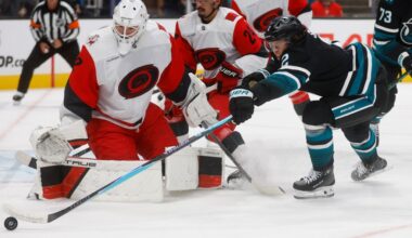 San Jose Sharks, Ryan Warsofsky troubled by loss to Carolina Hurricanes