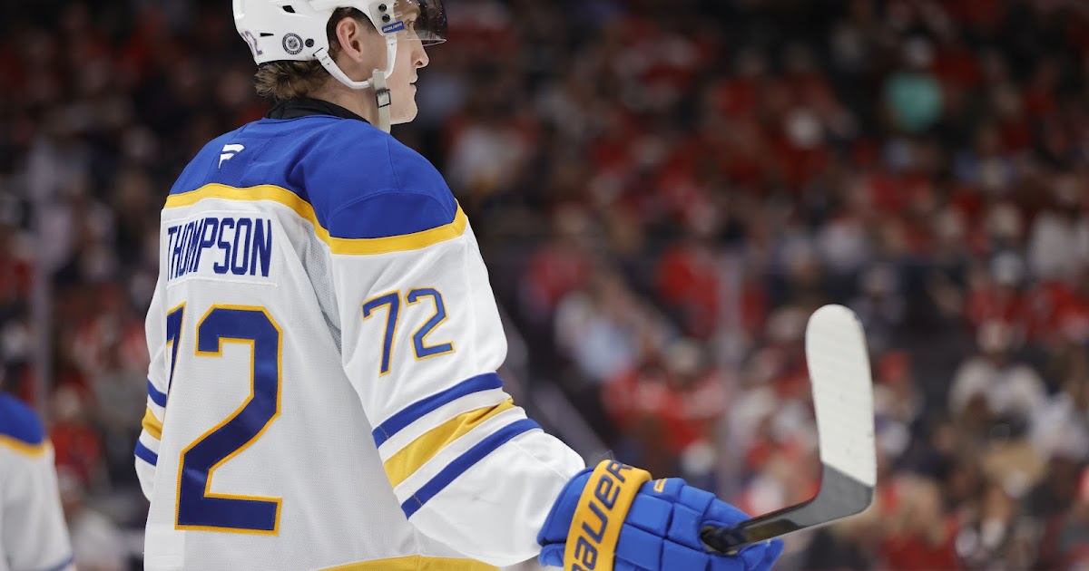 Video: Sabres' Tage Thompson Tired of Talking About Losing in Buffalo
