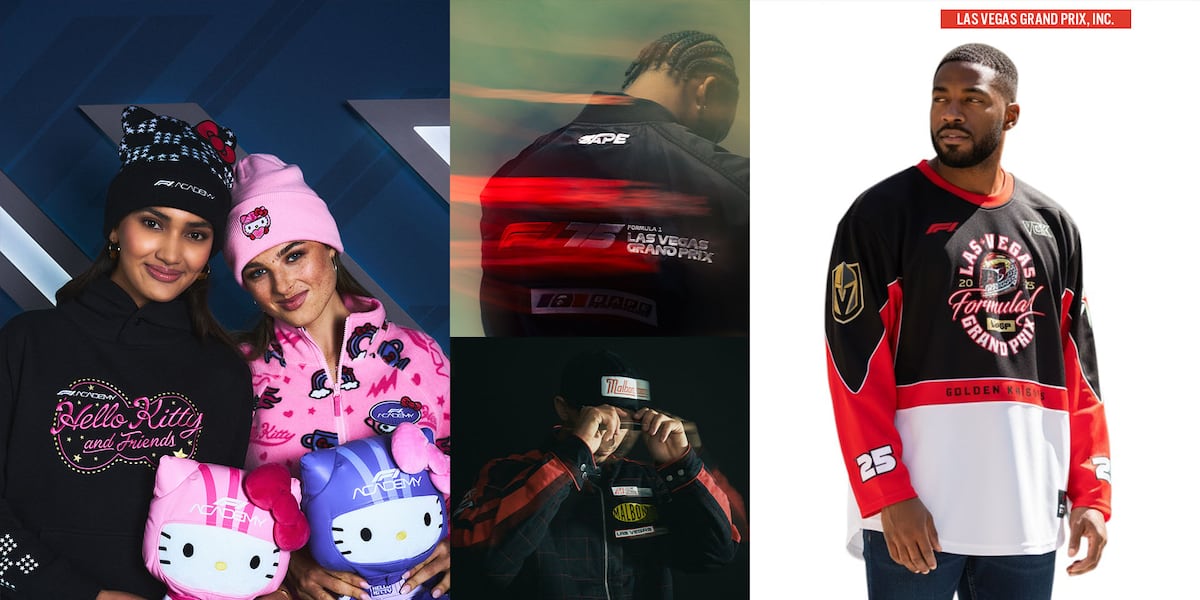 F1 unveils special merchandise collections for 2025 Las Vegas Grand Prix