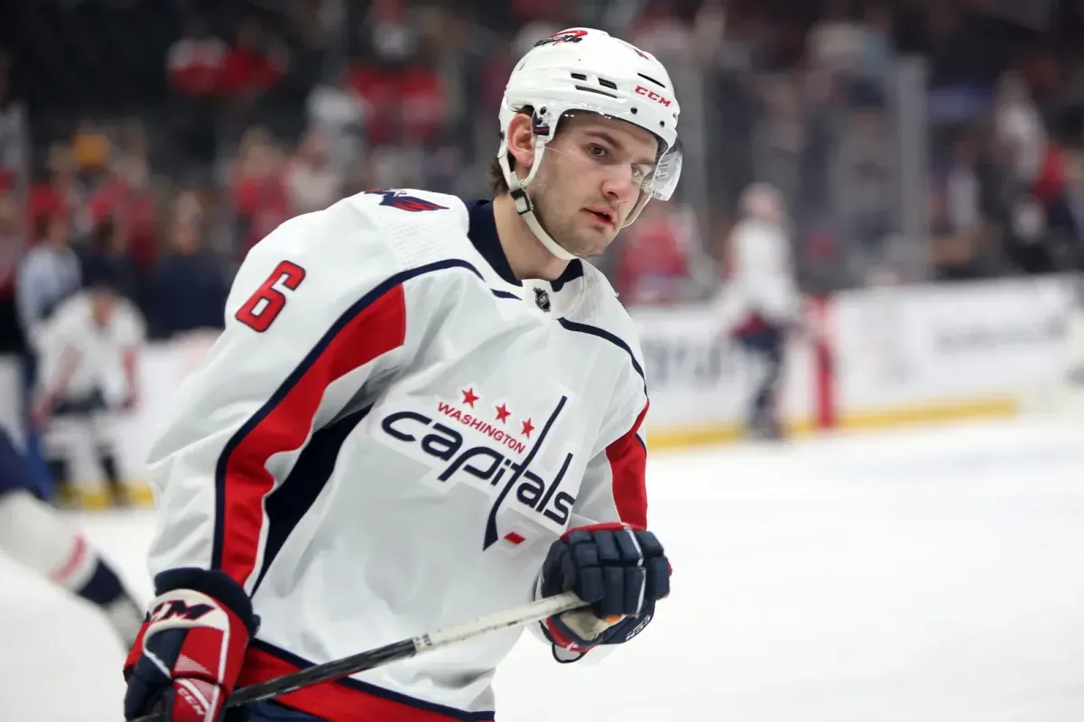 Washington Capitals Unexpectedly Place 6-Foot-3 Right Shot Defenseman on Waivers