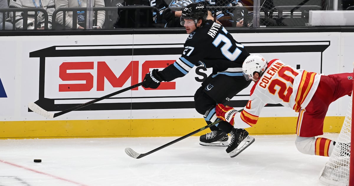 Utah Mammoth beat Calgary Flames 3-1 in home opener – Deseret News
