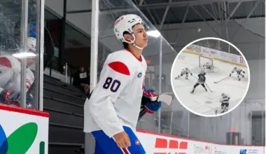 Canadiens Prospect Hayden Paupanekis Scores in First Game Back After Long Absence from Illness