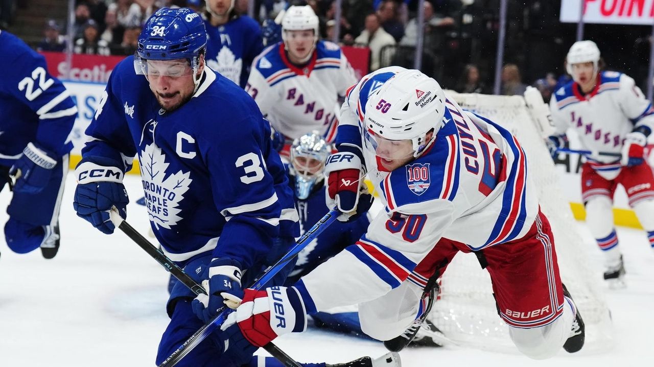 Rangers fall to Maple Leafs in OT after tying it in third period
