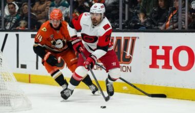 Seth Jarvis’ 3-point night helps Hurricanes beat Ducks, remain unbeaten