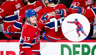 Cole Caufield's Late Heroics Lead to Touching Celebration Fans Might Have Missed