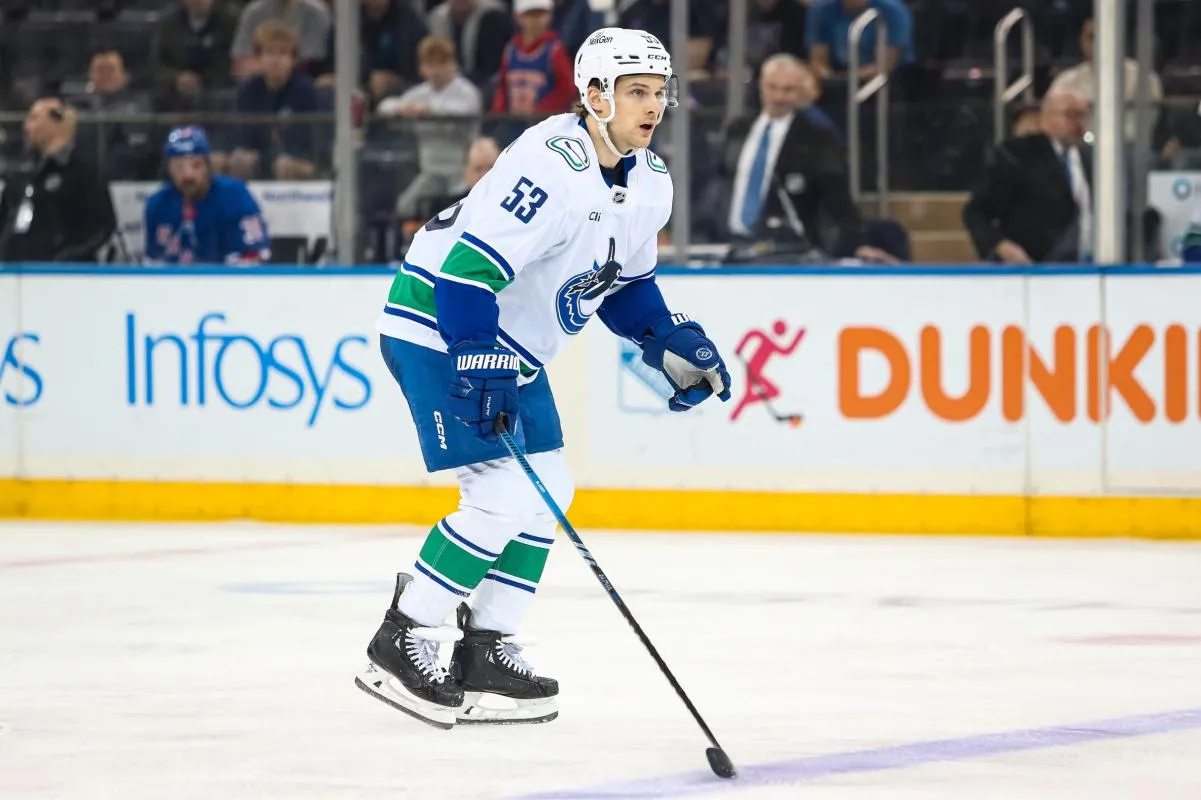 Vancouver Canucks Make Critical Update on Teddy Blueger's Injury