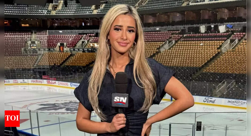 What happened to NHL reporter Anna Dua during the Rangers-Maple Leafs game that left fans laughing online | NHL News