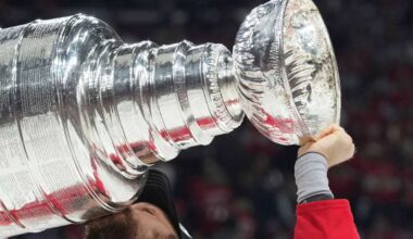 Stanley Cup damaged as the Florida Panthers celebrate a second straight championship