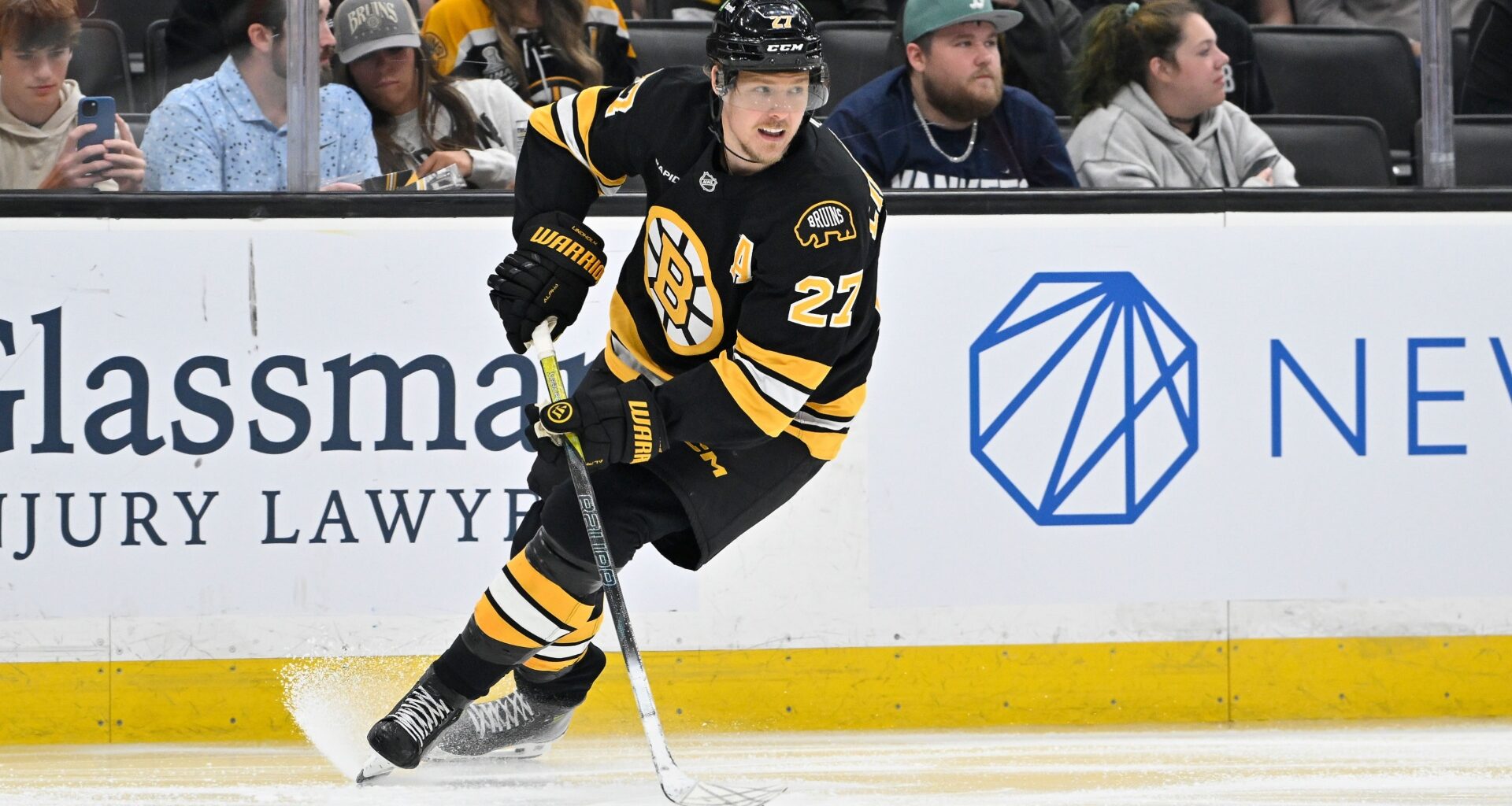 Marco Sturm Gives Injury Update On Bruins' Hampus Lindholm