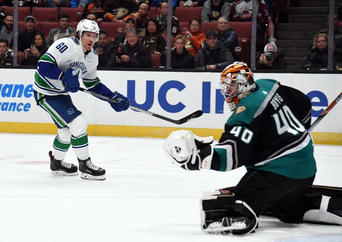 Former Vancouver Canucks Forward Scores 'Goal of the Year' Overseas in Europe