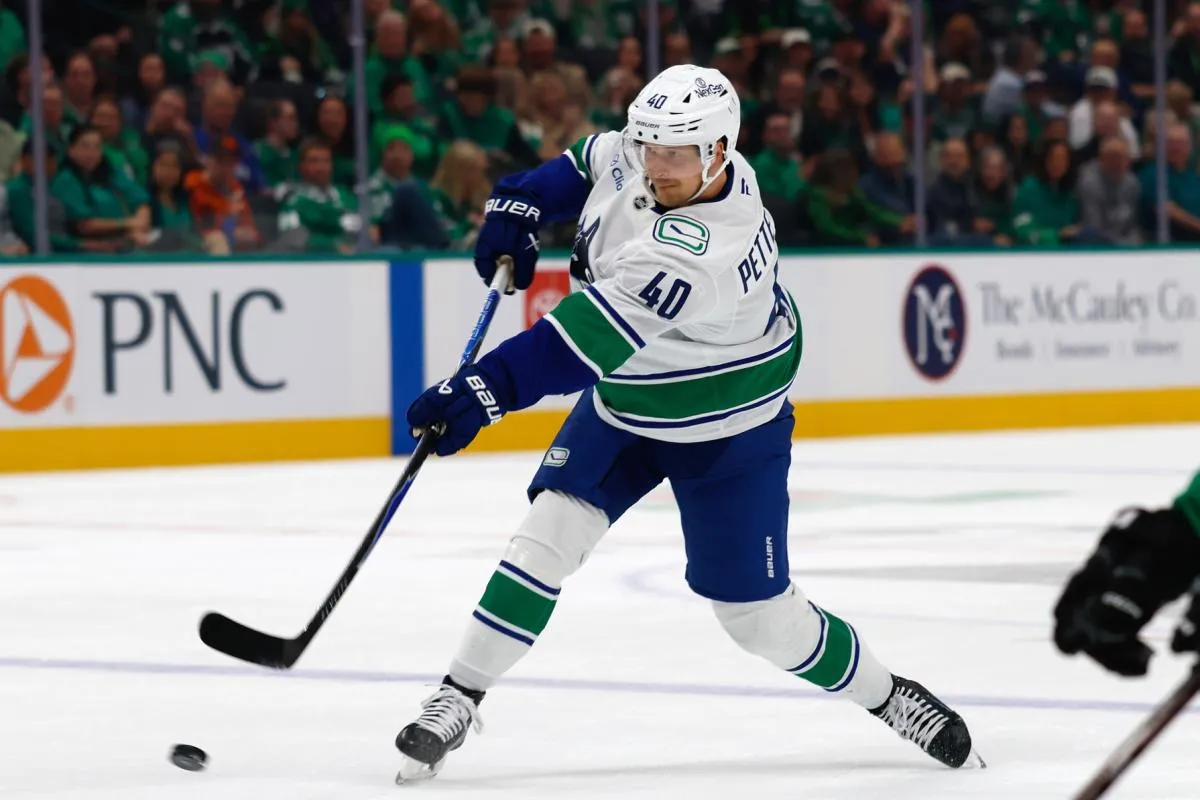 Elias Pettersson In Line For Massive Olympic Opportunity Despite Slow Start to the Season