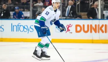 Another Key Vancouver Canucks Forward Being Evaluated For Injury After Leaving Sunday's Game Vs Capi