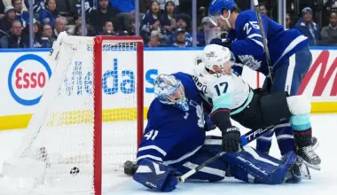 Leafs Fans Furious After Anthony Stolarz Gets Run Over With No Response From His Teammates