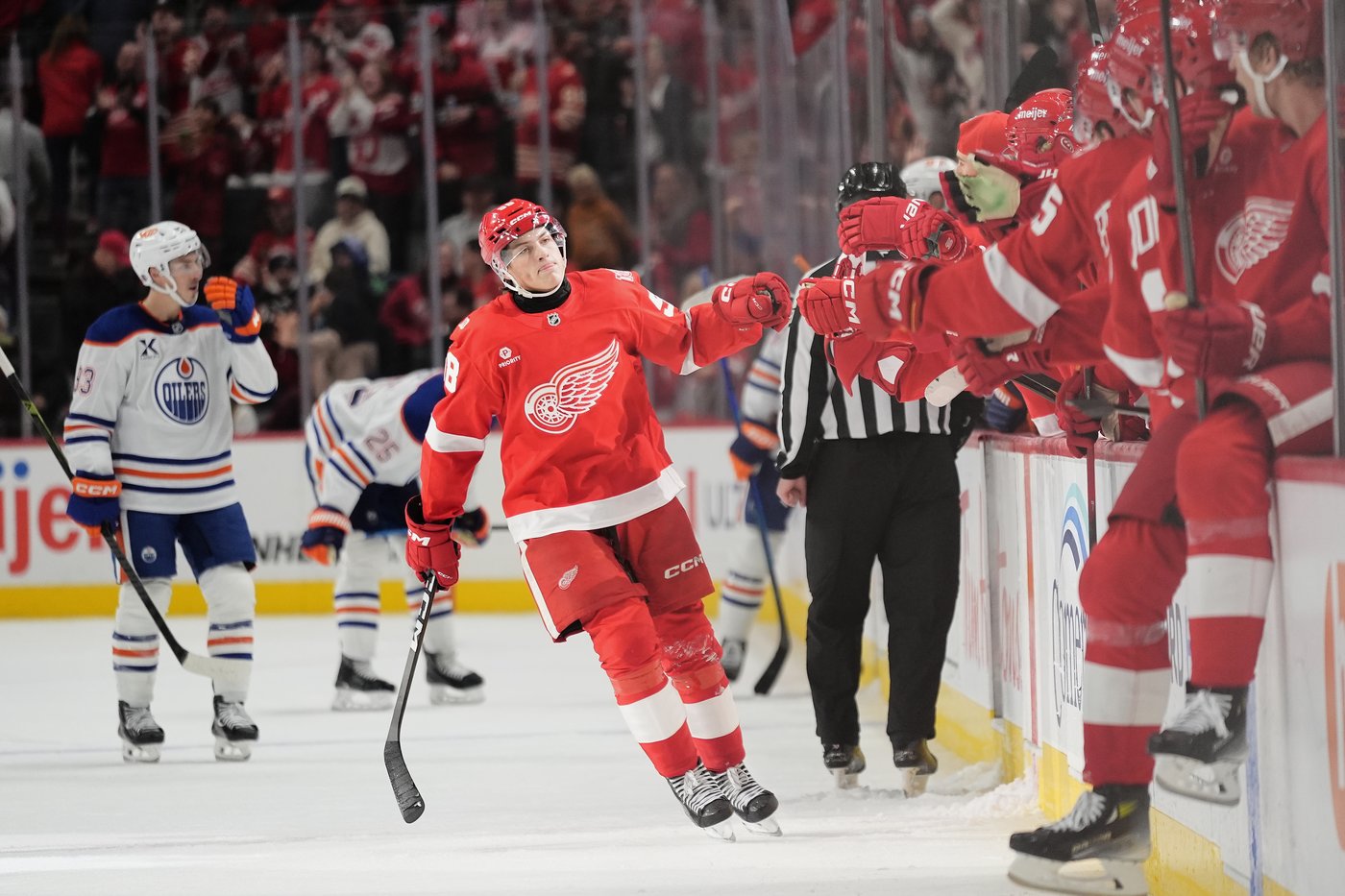 NHL roundup: Red Wings net fifth-straight win with 4-2 decision over Oilers | NanaimoNewsNOW