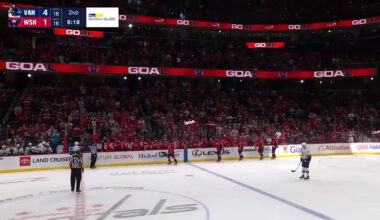 Jakob Chychrun with a Goal vs. Vancouver Canucks