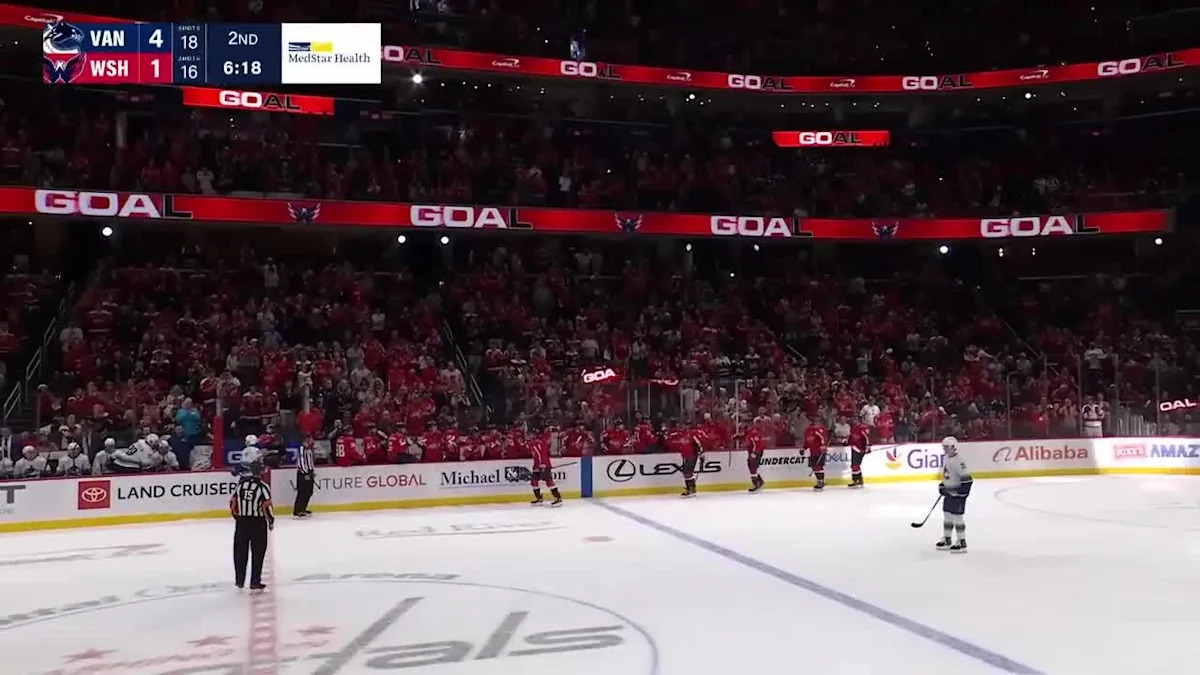 Jakob Chychrun with a Goal vs. Vancouver Canucks