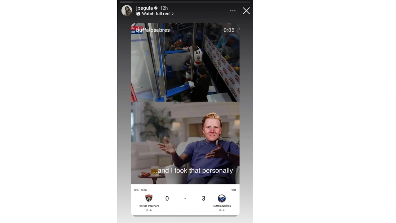 Jessica Pegula fires reaction as her billionaire parents’ owned Buffalo Sabres get caught in Brad Marchand controversy