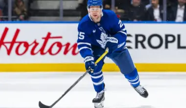 Maple Leafs' Brandon Carlo Faces the Media After Refusing to Stand Up for Teammate Anthony Stolarz