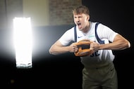 Dallas Mavericks forward Cooper Flagg (32) poses for a portrait taken by USA Today...