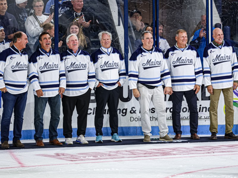 UMaine hockey started with a run in the woods nearly 50 years ago