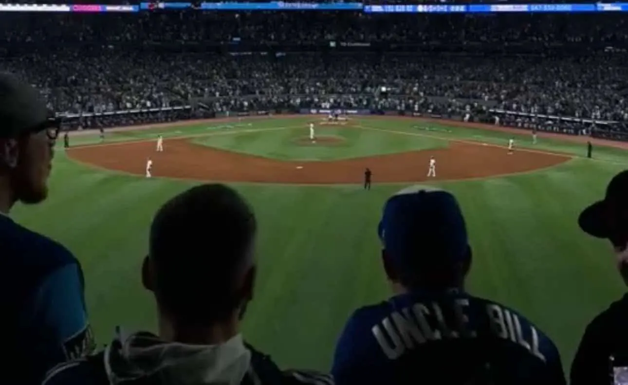 Maple Leafs Go Undercover at Blue Jays Game as Toronto Celebrates World Series Berth