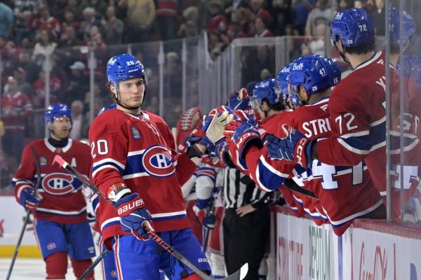 Canadiens strike three times in third period to defeat Sabres