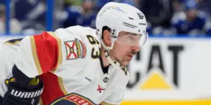 Brad Marchand skating for the Florida Panthers