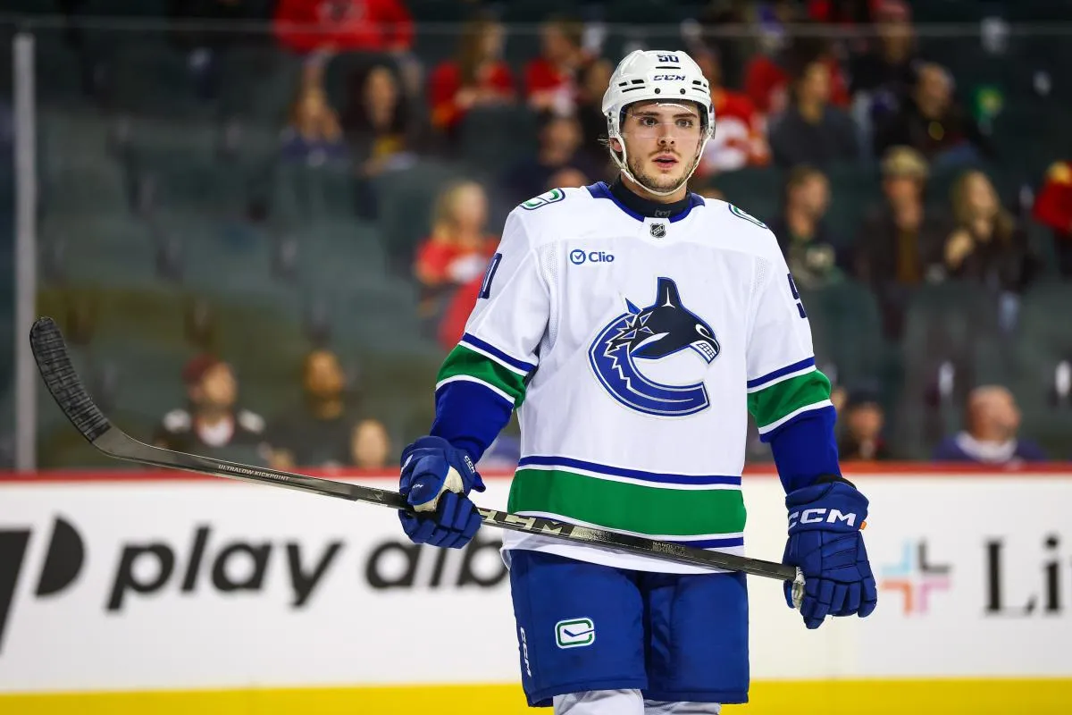 True Reason the Vancouver Canucks Sent Victor Mancini to the American Hockey League Has Been Reveale