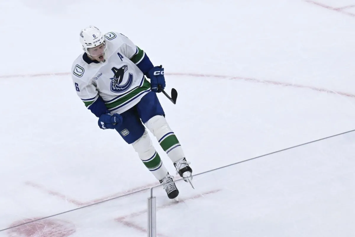 Scene From Practice Confirm Brock Boeser Will Not Be Returning to the Vancouver Canucks