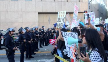 Scenes from the ‘No Kings’ Protest in Downtown Los Angeles – Annenberg Media