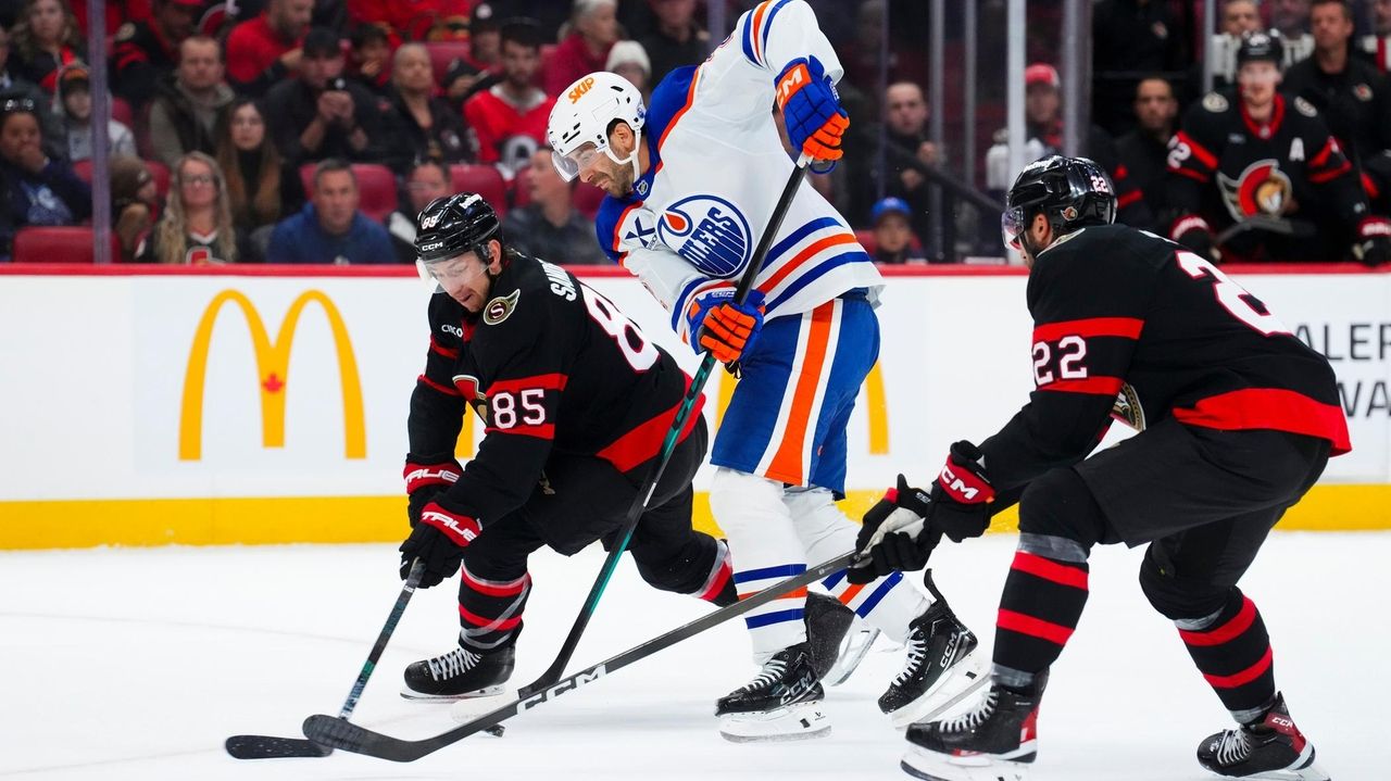 Walman scores in OT, Oilers beat Senators 3-2
