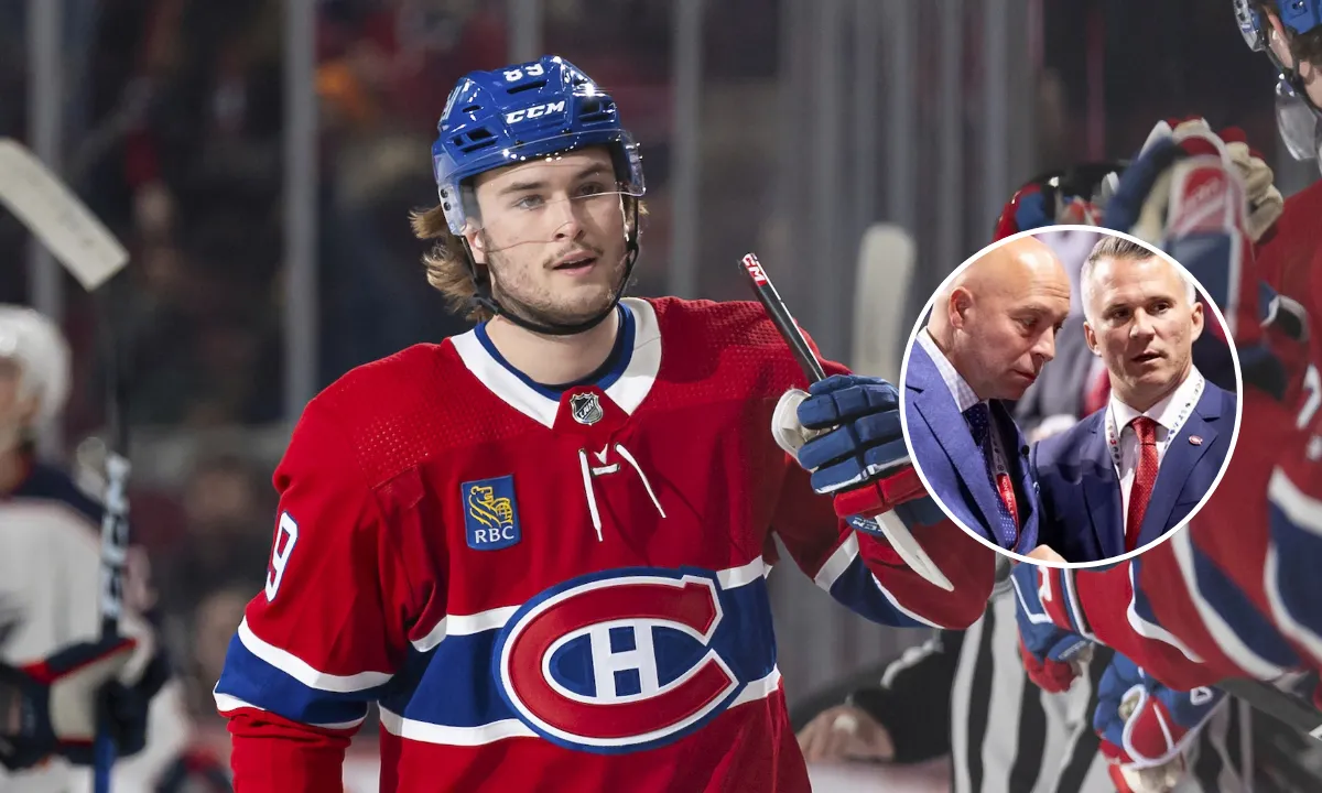 Joshua Roy Sends a Clear Message to Kent Hughes and Martin St-Louis Before Tonight's Flames Clash