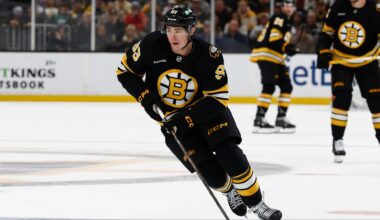 Marco Sturm Discusses Lack Of Ice Time For Bruins' Fraser Minten