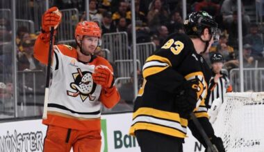 Mikael Granlund (5 points), Ducks prolong Bruins’ skid