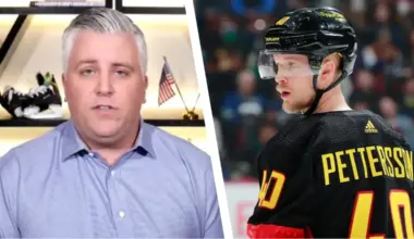 NHL Insider's Harsh Words and Anger Toward Elias Pettersson Go Beyond What's Acceptable