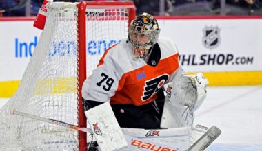 Carter Hart is signing a 2-year, $4 million contract with the Golden Knights