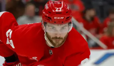 Red Wings forward's time in Detroit appears to be deteriorating