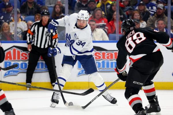 Sabres pursue sweep of home-and-home set vs. Maple Leafs