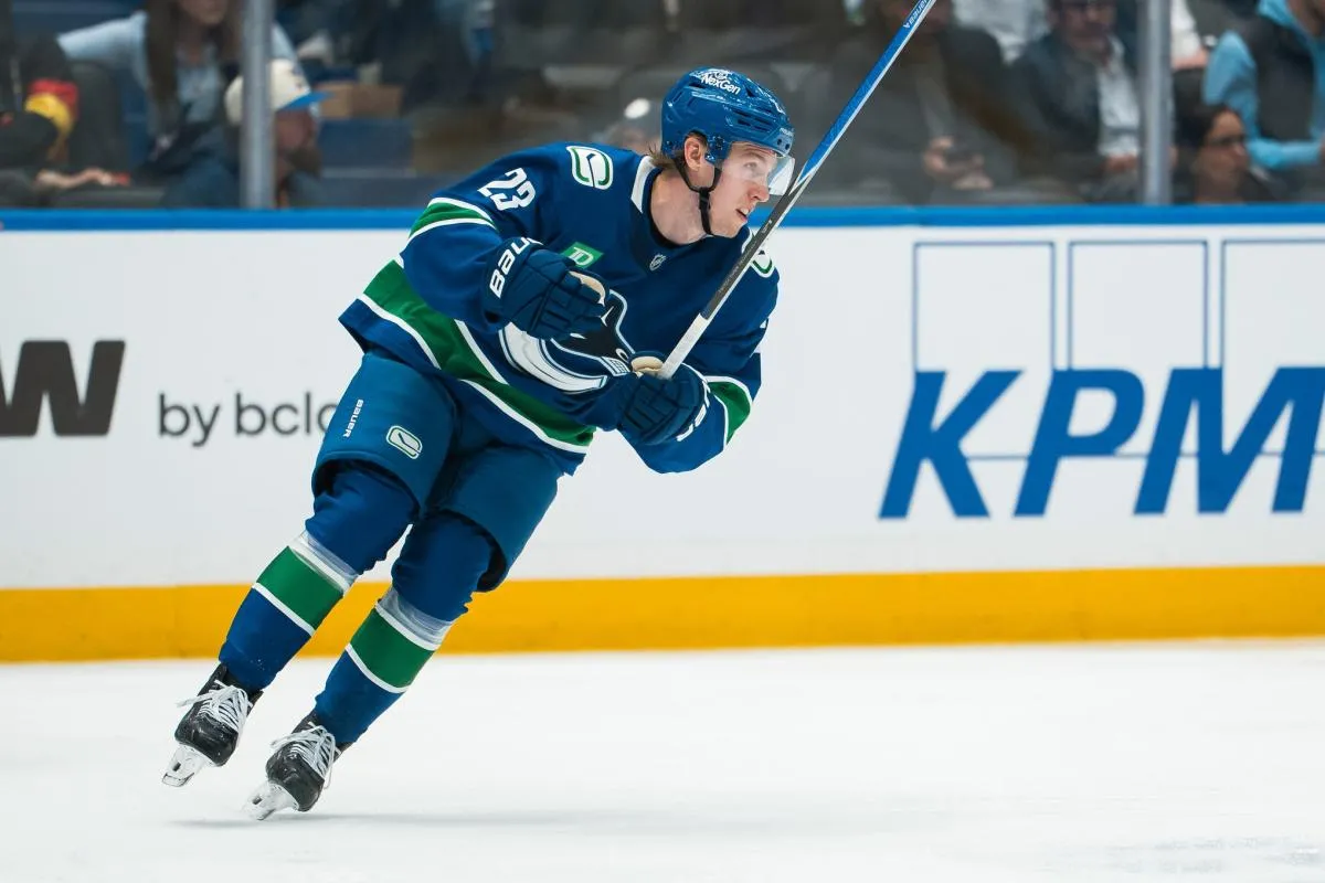 Vancouver Canucks GM Patrik Allvin Reveals When Jonathan Lekkerimaki Will Return From Injury