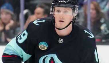 Seattle Kraken place forward Jared McCann on injured reserve