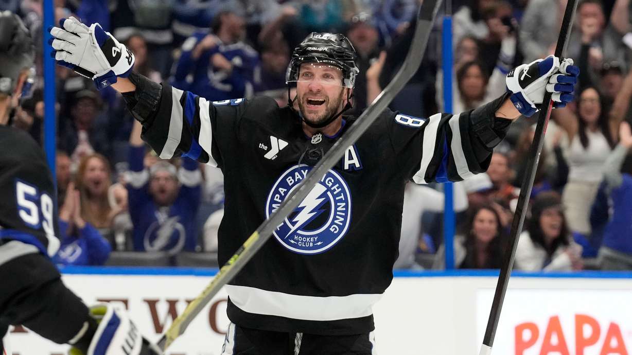 Kucherov gets 1,000th career point in Lightning's game against Ducks