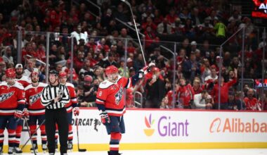 Alex Ovechkin plays his 1,500th game for the Capitals, but goal No. 900 will have to wait