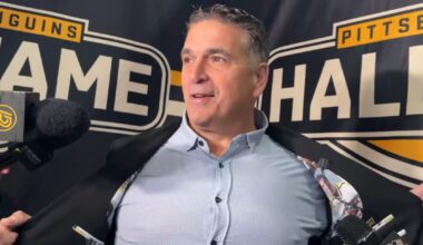 Stevens, Francis, EJ & Scotty Honored in Penguins Hall of Fame