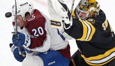 Bruins snap six-game losing streak, beat Avs, 3-2
