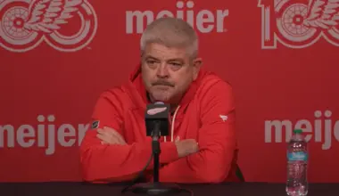 Red Wings forward left behind as team leaves for West Coast road trip