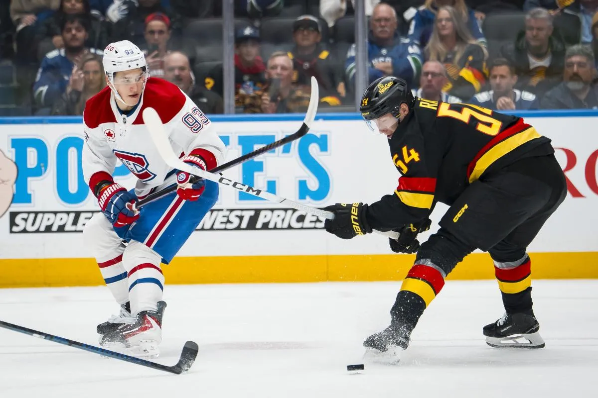 Canucks Player Caught on Hot Mic Sending Harsh Message Toward the Canadiens Bench and It Doesn't Loo