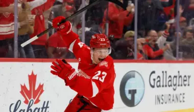 Red Wings surprisingly demote top line forward ahead of facing the Blues Saturday